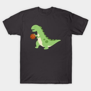 Basketball dinosaur T-Shirt